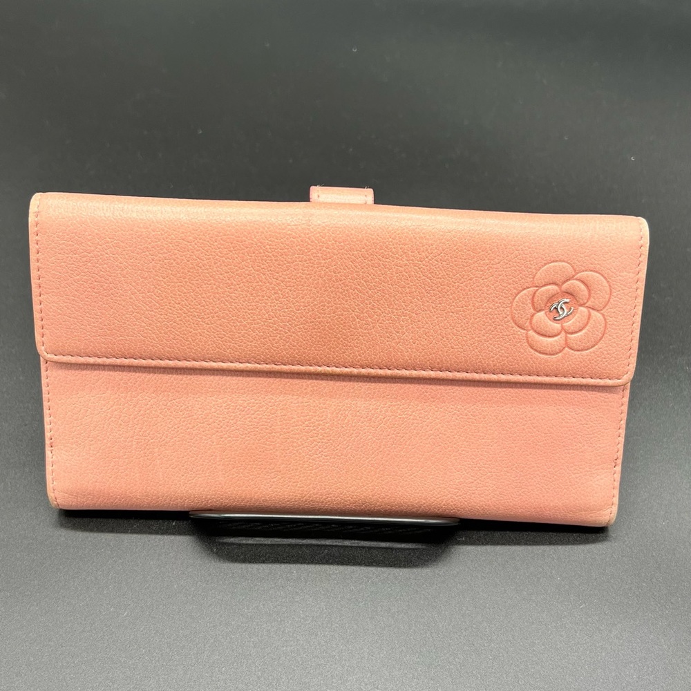 Chanel Camellia Long Wallet